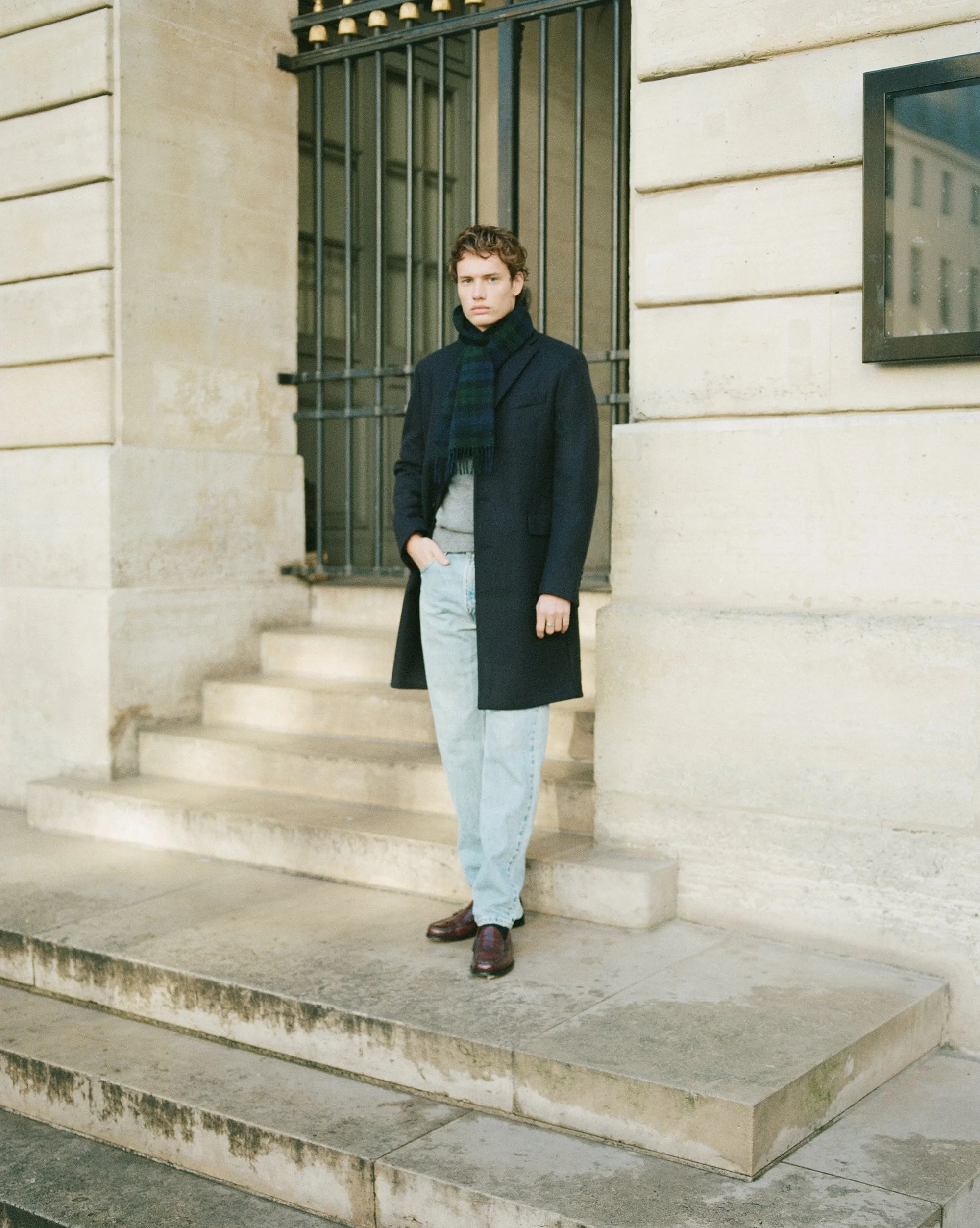 Magnus - Navy - Italian Wool