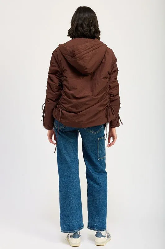 Ruched Puff Jacket